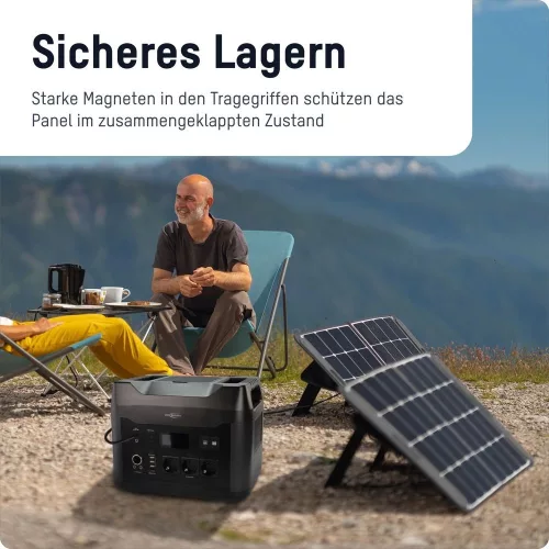 ANSMANN 100W solar panel