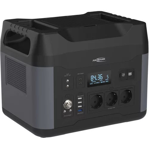 ANSMANN Powerstation energiatároló 2200W 220V, USB-C, Power delivery