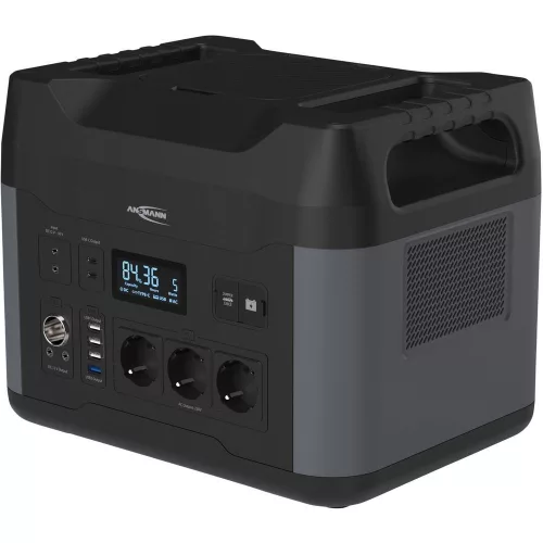 ANSMANN Powerstation energiatároló 2200W 220V, USB-C, Power delivery