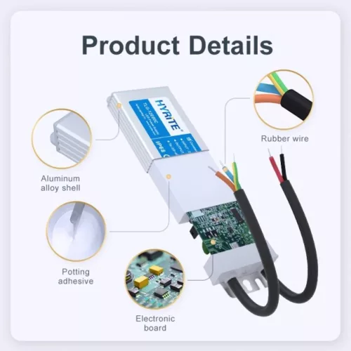 Hyrite ultra lapos LED tápegység, 12V / 20W