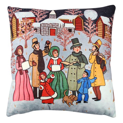 Puha és stílusos párna (43 x 43 cm), 50% pamut/50% poliészter, mosható és vasalható, rejtett cipzár, szilikon töltet | Tökéletes otthoni dekorációhoz és kényelemhez