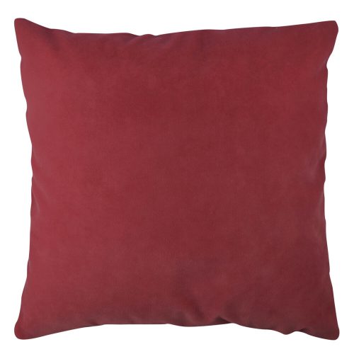 Gesztenyebarna párna (43 x 43 cm), 100% poliészter, mosható és vasalható, rejtett cipzár, szilikon töltet | Puha és stílusos a lakberendezéshez és a kényelemhez