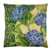 Puha és stílusos párna (43 x 43 cm), 50% pamut/50% poliészter, mosható és vasalható, rejtett cipzár, szilikon töltet | Tökéletes otthoni dekorációhoz és kényelemhez