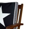 Puha és stílusos párna (42 x 42 cm), 50% pamut/50% poliészter, mosható és vasalható, rejtett cipzár, szilikon töltet | Tökéletes otthoni dekorációhoz és kényelemhez