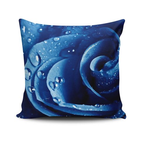 Stílusos párnahuzat 43x43 cm, 50% pamut/50% poliészter, mosható és vasalható, rejtett cipzárral záródó | Tökéletes otthoni dekorációhoz és kényelemhez