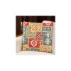 Sárga polycotton párna, 15 x 45 x 15 cm | Mosógépben 30°C-on mosható, levehető huzat, puha szálas töltelék | Tökéletes otthoni dekorációhoz és kényelemhez