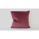 Kézzel készített Claret Red Velvet párna, 50 x 50 cm | 100% bársony szilikon töltettel | Luxus kényelem a lakberendezéshez és a pihenéshez