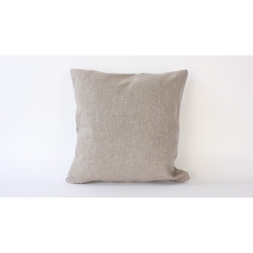 Kézzel készített bársonypárna (50 x 50 cm), krémszínű, szilikon töltelék | 100% Luxus Velvet | Tökéletes otthoni dekorációhoz és kényelemhez