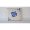 Kézzel készített bársonypárna (50 x 50 cm), krémszínű, szilikon töltelék | 100% Luxus Velvet | Tökéletes otthoni dekorációhoz és kényelemhez