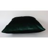 Kézzel készített zöld bársony párnahuzat, 50 x 50 cm | 100% Soft Velvet | Tökéletes lakberendezéshez és hangulatos lakóterekhez | Elegáns és stílusos design