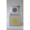 Kézzel készített krémszínű vászon párnahuzat (50 x 50 cm) | 100% természetes szövet | Elegant & Soft Touch | Tökéletes lakberendezéshez és hangulatos lakóterekhez