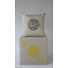 Kézzel készített krémszínű vászon párnahuzat (50 x 50 cm) | 100% természetes szövet | Elegant & Soft Touch | Tökéletes lakberendezéshez és hangulatos lakóterekhez