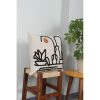 Prémium vászonpárna, 43 x 43 cm | Puha szilikon töltelék | Stílusos és kényelmes lakberendezésben, nappaliban vagy hálószobában | Tartós és elegáns design