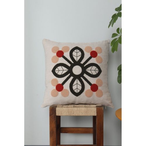 Prémium vászonpárna, 43 x 43 cm | Puha szilikon töltelék | Stílusos és kényelmes lakberendezésben, nappaliban vagy hálószobában | Tartós és elegáns design