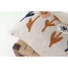 Prémium lenvászon párna, 43 x 25 cm | Puha szilikon töltelék | Stílusos és kényelmes lakberendezésben, nappaliban vagy hálószobában | Tartós és elegáns design