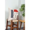 Prémium vászonpárna, 43 x 43 cm | Puha szilikon töltelék | Stílusos és kényelmes lakberendezésben, nappaliban vagy hálószobában | Tartós és elegáns design