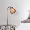 Elegáns fekete falilámpa, fém ház, 10 x 12 cm, magasság 100 cm, E14 Max 40W, IP20 | Elbűvölő szállodai stílusú világítás a modern terekhez