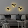 Stílusos fekete falilámpa, fém ház, 31 x 12 x 16 cm | IP20 besorolású, LED 1W 3000K | Tökéletes modern lakberendezéshez, elegáns világítási megoldás nappali- és hálószobahelyiségekbe
