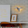 Stílusos szürke fali lámpa, fém ház, 31 x 12 x 16 cm | IP20 besorolású, LED 1W 3000K | Tökéletes modern lakberendezéshez, nappali és hálószoba világításhoz, tartós fém alaplap a hosszú távú használatra