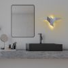 Stílusos szürke fali lámpa, fém ház, 56 x 14 x 24 cm | IP20 besorolású, Power LED 1W 3000K | Tökéletes modern nappalikba, hálószobákba és folyosókba, karcsú kialakítás tartós fém alaplappal