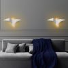 Stílusos fehér fali lámpa, fém ház, 56 x 14 x 24 cm | IP20, Power LED 1W 3000K | Tökéletes modern lakberendezéshez, elegáns világítási megoldás nappaliba, hálószobába és irodahelyiségekbe