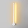 Stílusos fehér fali lámpa, fém ház, 62 x 10 x 7 cm | IP20, SMD LED 8W 3000K | Tökéletes modern lakberendezéshez, elegáns világítási megoldás nappaliba, hálószobába és irodahelyiségekbe