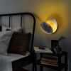 Stílusos ezüst fali lámpa, fém ház, 25 x 25 x 16 cm | SMD LED 5W 3000K | IP20 besorolású | Tökéletes modern lakberendezéshez, nappalihoz, hálószobához és irodahelyiségekhez, elegáns és funkcionális világítási megoldásokhoz