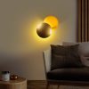 Elegáns arany fali lámpa, fém ház, 25 x 25 x 16 cm | SMD LED 5W 3000K | Stílusos világítás a modern lakberendezéshez, IP20 besorolású, tökéletes nappali, hálószoba és folyosó hangulatához