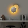 Stílusos fali lámpa fém házzal, ezüst és arany kivitelben, 21 x 21 x 15 cm | SMD LED 5W 3000K | IP20 besorolású | Tökéletes modern nappalikba, hálószobákba és folyosókba, elegáns dizájnhoz és funkcionális világításhoz