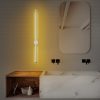 Stílusos fali lámpa, fehér fém ház, 91 x 10 x 7 cm | IP20 besorolású, SMD LED 13W 3000K | Tökéletes modern nappalikba, hálószobákba és folyosókba, karcsú kialakítás tartós alaplappal