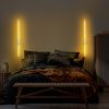 Stílusos fali lámpa, fehér fém ház, 91 x 10 x 7 cm | IP20 besorolású, SMD LED 13W 3000K | Tökéletes modern nappalikba, hálószobákba és folyosókba, karcsú kialakítás tartós alaplappal