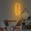 Elegáns arany fali lámpa, fém ház, 17 x 48 x 10 cm | SMD LED 16W 3000K | IP20 besorolású | Stílusos világítás modern lakberendezéshez, nappalihoz, hálószobához és irodahelyiségekhez, tartós és elegáns dizájn