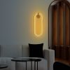 Elegáns arany fali lámpa, fém ház, 17 x 48 x 10 cm | SMD LED 16W 3000K | IP20 besorolású | Stílusos világítás modern lakberendezéshez, nappalihoz, hálószobához és irodahelyiségekhez, tartós és elegáns dizájn