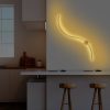Elegáns arany fali lámpa, fém ház, 90 x 17 x 10 cm | SMD LED 14W 3000K | Stílusos világítás a modern lakberendezéshez, IP20 besorolású, tökéletes nappali és hálószoba hangulathoz