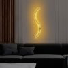 Elegáns arany fali lámpa, fém ház, 90 x 17 x 10 cm | SMD LED 14W 3000K | Stílusos világítás a modern lakberendezéshez, IP20 besorolású, tökéletes nappali és hálószoba hangulathoz