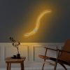 Stílusos króm fali lámpa, 90 cm szélesség x 17 cm magasság x 10 cm mélység | Tartós fém ház, SMD LED 14W 3000K | Tökéletes modern lakóterekhez, elegáns design IP20 besorolással