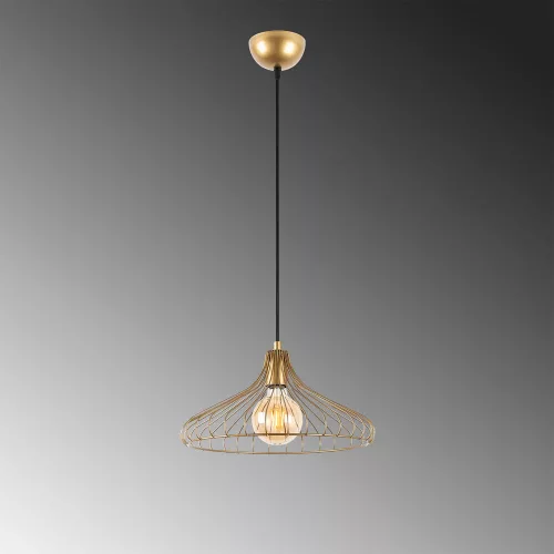 elegant auriu lucios candelabru, corp metalic, 36 x 36 x 120 cm | cu înălțime reglabilă, E27 soclu (max. 40 W), IP20 | perfect modern pentru livinguri, pentru sufragerii și glamour pentru decor