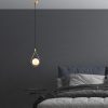 Elegáns fekete falilámpa, fém ház, 10 x 12 cm, magasság 100 cm, E14 Max 40W, IP20 | Elbűvölő szállodai stílusú világítás a modern terekhez