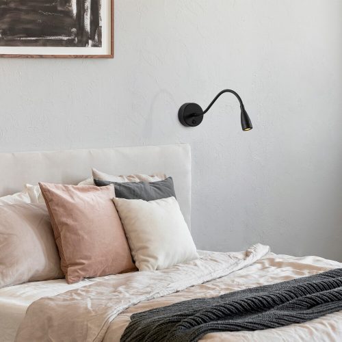 Ipari fali lámpa, fekete és vintage, 17 x 25 cm, magasság 36 cm | Fém ház, E27 Socket Max 40W | Stílusos világítás modern terekbe