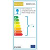 Elegáns csillár, állítható magasságú 70 cm, dió és fekete, 30 cm átmérőjű | 100% gyertyán és fém | Modern rusztikus dizájn otthoni dekorációhoz
