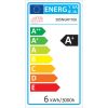 Modern sárga állólámpa, 120 cm magas, alumínium ház, 600 lumen, A+ energia, 12 V-os adapter, be-/kikapcsoló, tökéletes otthoni és irodai dekorációhoz