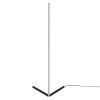 Modern sárga állólámpa, 120 cm magas, alumínium ház, 600 lumen, A+ energia, 12 V-os adapter, be-/kikapcsoló, tökéletes otthoni és irodai dekorációhoz