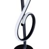 Modern asztali lámpa távirányítóval, 16 szín és 4 mód, 100% alumínium, 47 cm magasság, 120 cm LED csíkok, A+ energia besorolás, tökéletes otthoni és irodai használatra