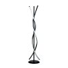 Elegáns fehér állólámpa, 125 cm magas, 100% alumínium és vas alap, A+ energia besorolás, 20 000+ óra élettartam, tökéletes modern lakóterekhez