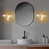 Elegáns fehér fali lámpa, fém ház, 31 x 12 x 16 cm | IP20, LED 1W 3000K | Stílusos világítás a modern lakberendezéshez és hangulathoz