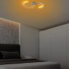 Elegáns szürke csillár, fém test, 25 cm szélesség x 51 cm magasság | SMD LED 16W 3000K | Stílusos világítás modern terekhez, IP20 besorolású