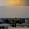 Elegáns krómcsillár, fém test, 25 cm szélesség x 51 cm magasság | SMD LED 16W 3000K | Stílusos világítás a modern lakberendezéshez
