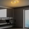 Elegáns krómcsillár, fém test, 25 cm szélesség x 51 cm magasság | SMD LED 16W 3000K | Stílusos világítás a modern lakberendezéshez