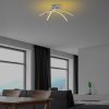 Elegáns szürke csillár, fém test, 57 cm szélesség, 20 cm magasság | SMD LED 28W 3000K | Stílusos világítás a modern lakberendezéshez és hangulathoz