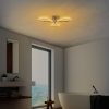 Elegáns arany csillár, fém test, 68 x 14 x 68 cm | SMD LED, 3 x 11W 3000K | Stílusos világítás a modern lakberendezéshez és hangulathoz
